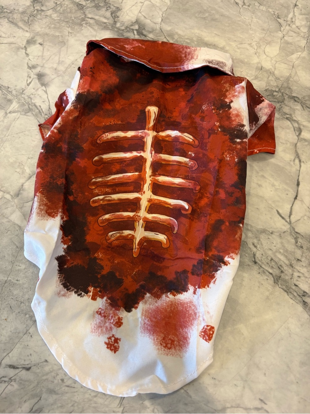 Zombie DOG Costume Small Dog Size Large Halloween Pet